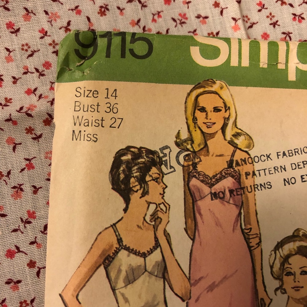 Vintage 1960s simplicity pattern 9115 - Picture 3 of 5